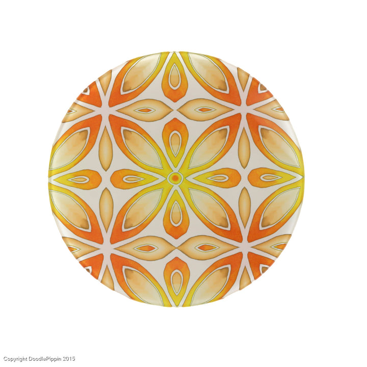 Orange / Yellow "Citrus" Coaster Set