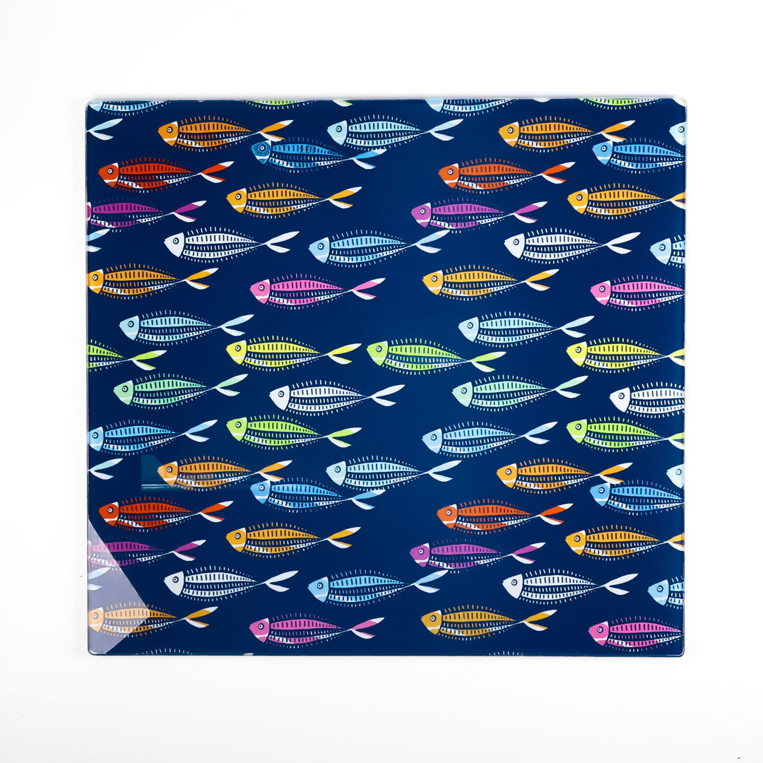 SALE - Medium Rainbow Fish Worktop Protector (smooth)