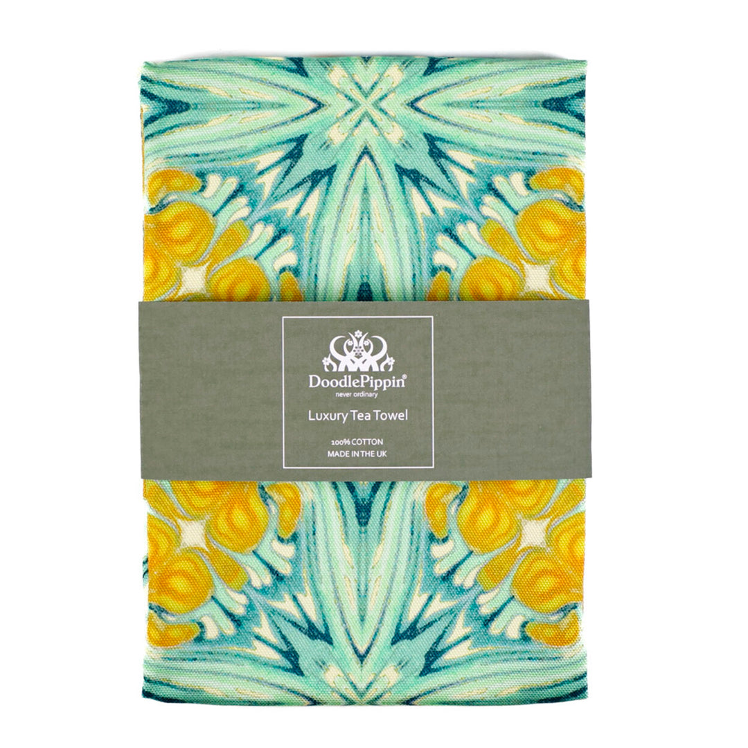 Vintage Bouquet Tea Towel