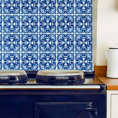Blue White &