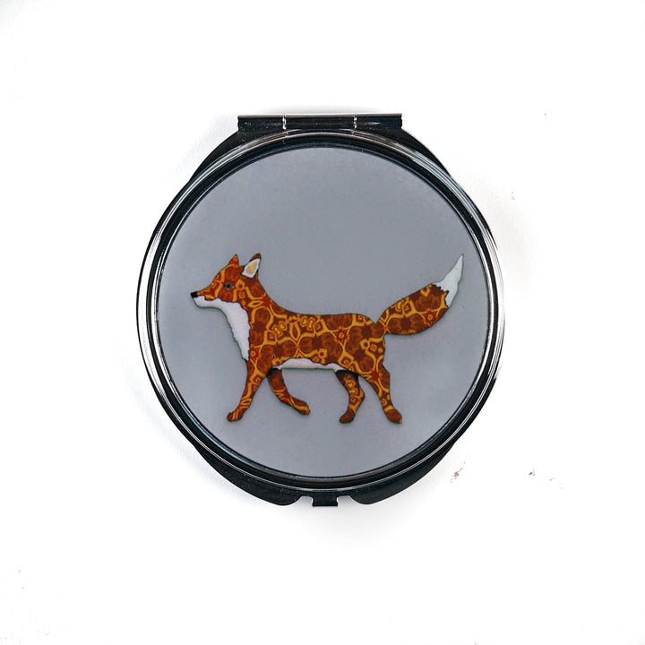 SALE Red Fox Compact Folding Mirror (round) - COMPACT ONLY