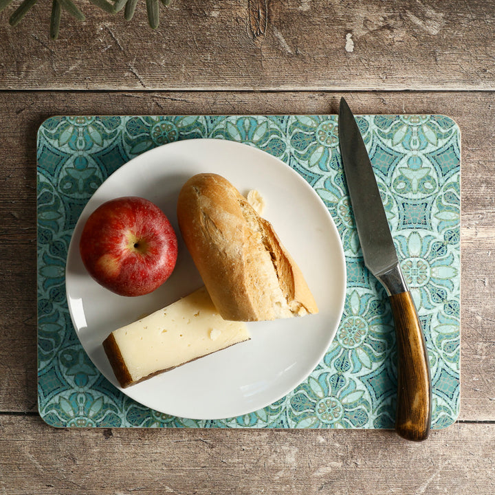 Pomegranate Placemat - Aqua