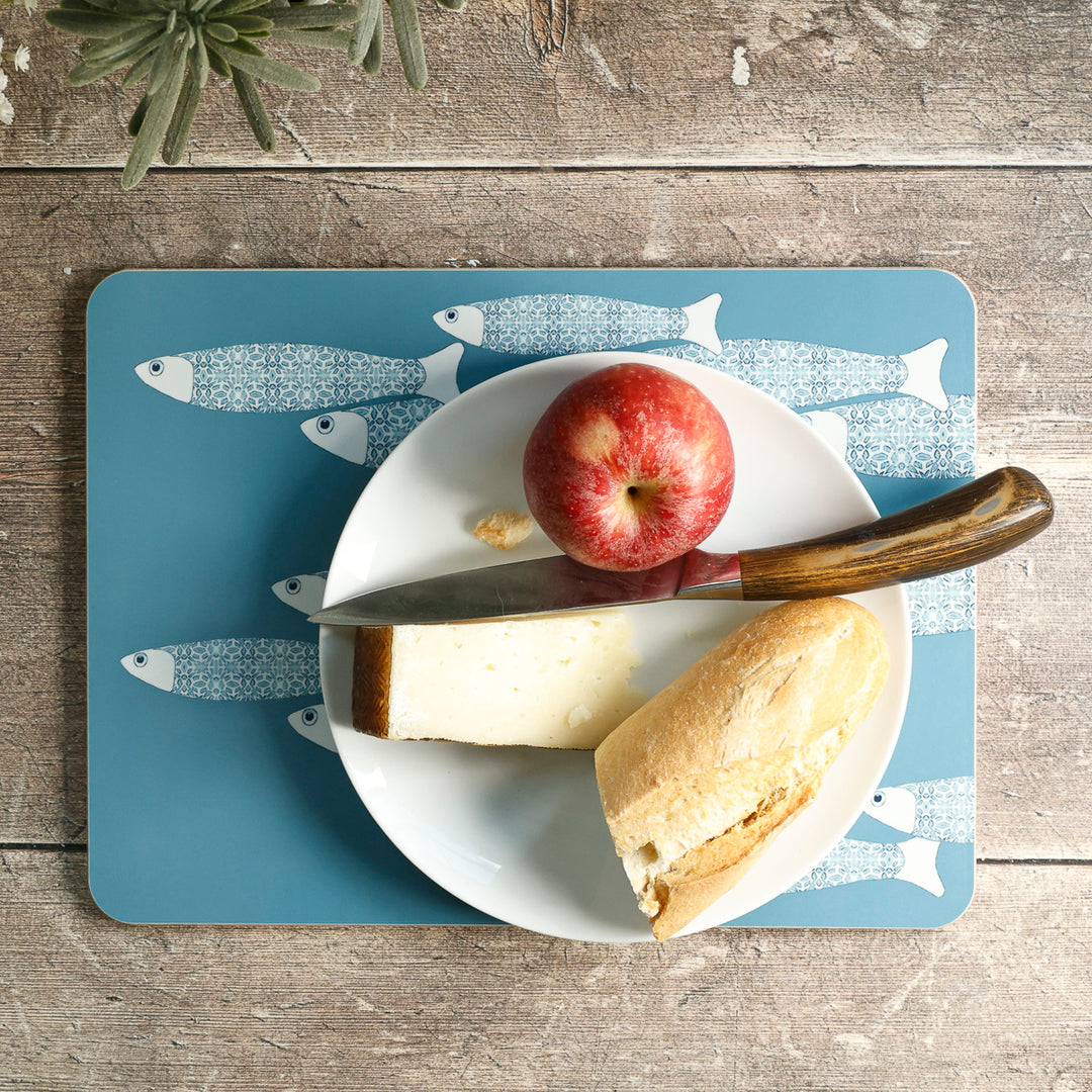 Ocean Shoal Placemat - Blue Grey
