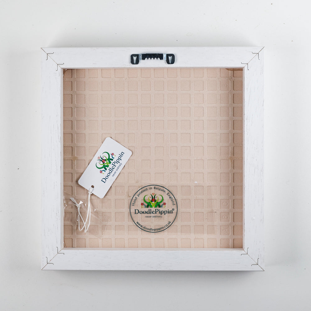 SALE - Greyhound tile frame picture - Spotty