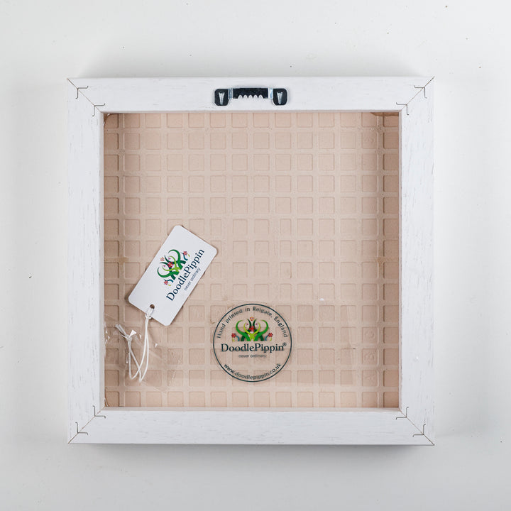 SALE - Greyhound tile frame picture - Spotty