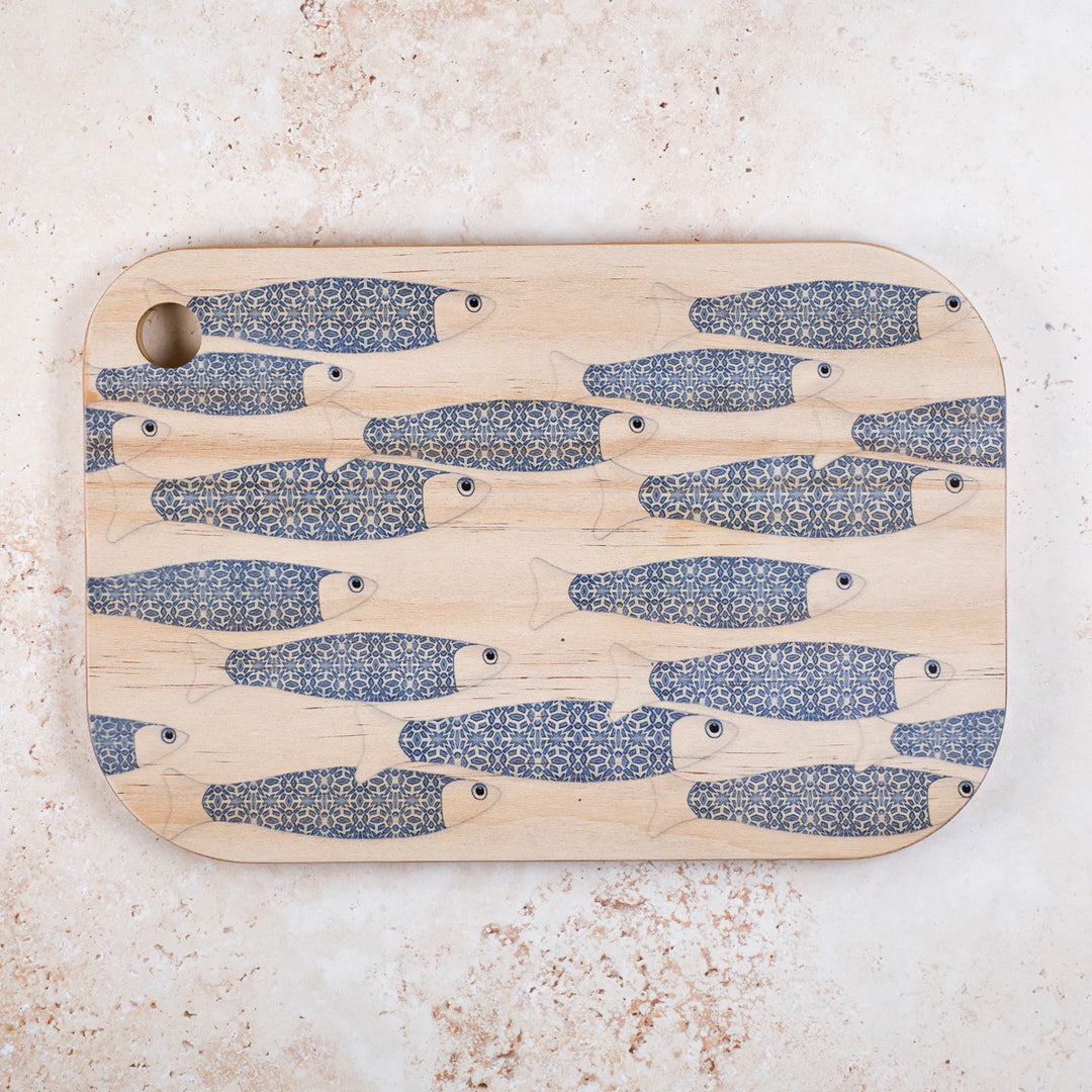 Ocean Shoal Wooden Chopping Board