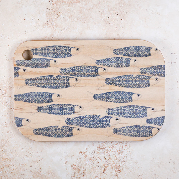 Ocean Shoal Wooden Chopping Board