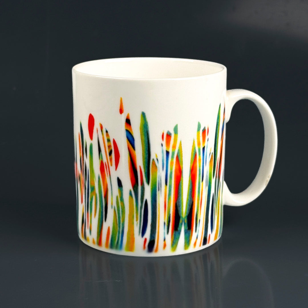 SALE - Flower Meadow Gardener Bone China Mug