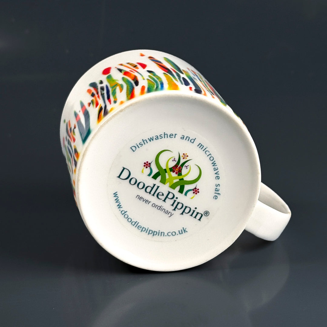 SALE - Flower Meadow Gardener Bone China Mug