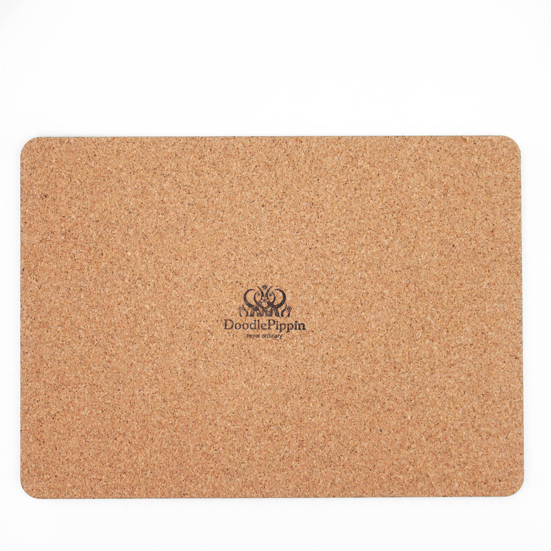 SALE Seconds | Extra Large Green Stonework Placemats - SET OF FOUR