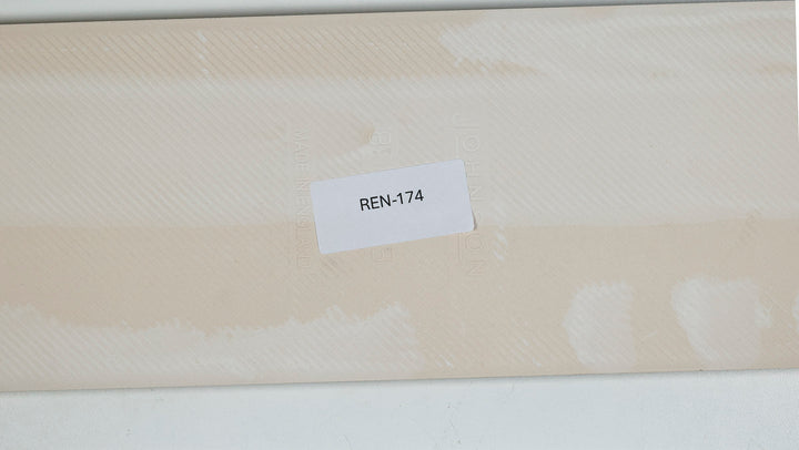 SALE - Fired Ink 45x15cm Single Prototype Tile  - Mid Blue Ocean Shoal 2