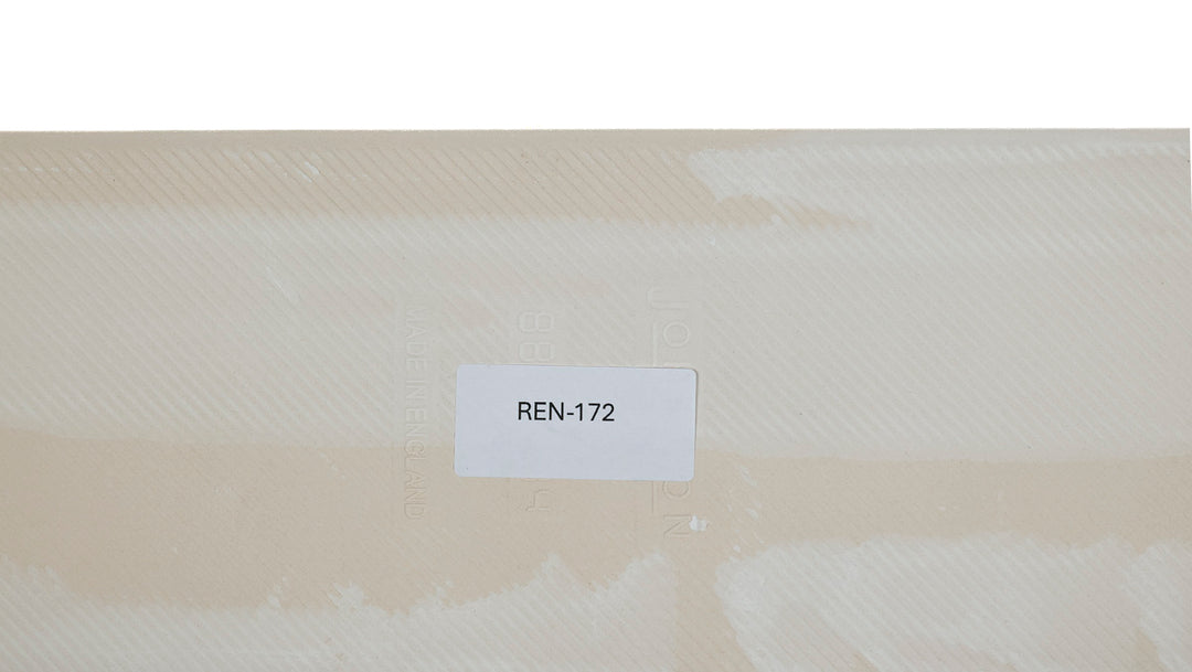 SALE - Fired Ink 45x15cm Single Prototype Tile  - Mid Blue Ocean Shoal