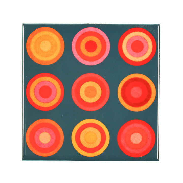 SALE SET of 3 x 10.8cm Volcanic Circle design (mixed set)