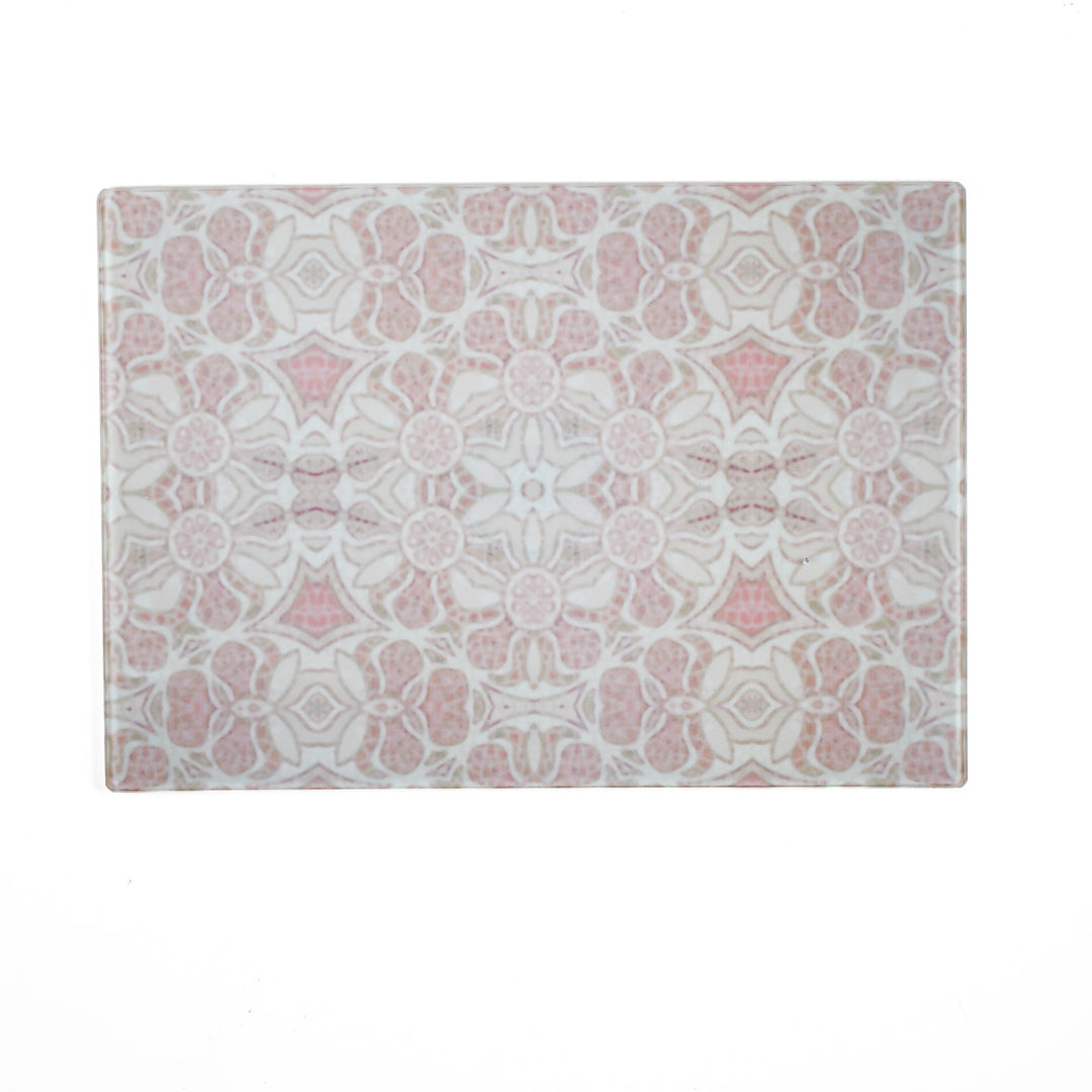 SALE - Small Hazy Pink Pomegranate Worktop Protector (20 x 28cm)