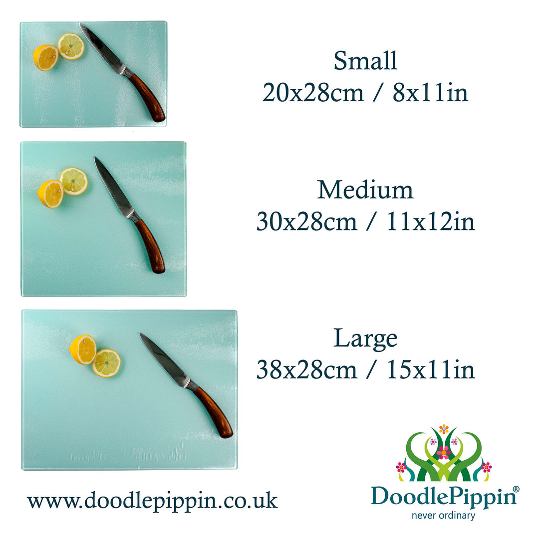 SALE: Blue Bonefish Chopping Board - Medium - Smooth