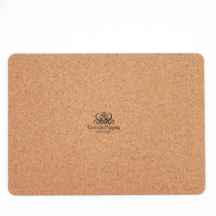 Orange Fox Flower Placemat